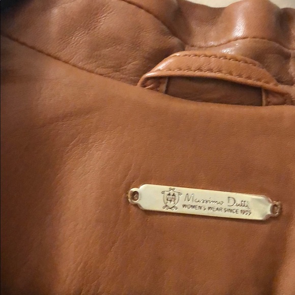 Massimo Dutti sheep leather jacket - Picture 2 of 6
